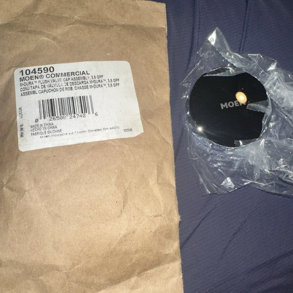 Moen 104590 M-Dura Cap Assembly 3.5 Gpf